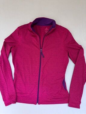 prAna Randa Yoga Jacket Pink Size Small Full Zip